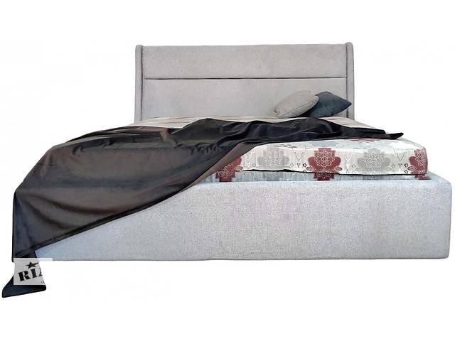 Кровать BNB Duncan Comfort 90 х 190 см Simple С подъемным механизмом и нишей для белья Серый
