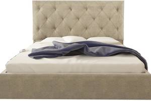 Кровать BNB Leandra Comfort 120 х 190 см Simple С подъемным механизмом и нишей для белья Мокко