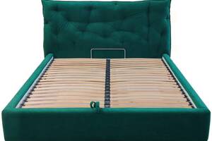 Ліжко BNB Mayflower Premium 120 х 190 см Simple З додатковою металевою цільнозварною рамою Зелений