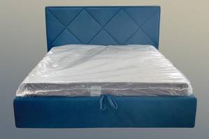 Кровать BNB Pallada Premium 120 х 190 см Allure С дополнительной цельносварной рамой Синий