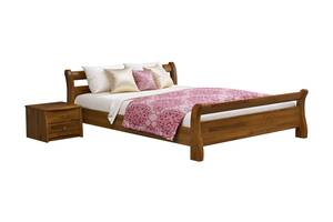 Ліжко дерев'яне Estella Діана 120х190 Світлий горіх Щит 2Л4