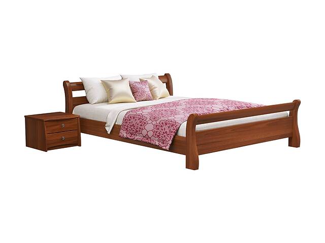 Ліжко дерев'яне Estella Діана 140х190 Вільха Масив 2Л4