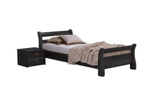 Кровать деревянная Estella Диана 80х200 Венге Массив Л4