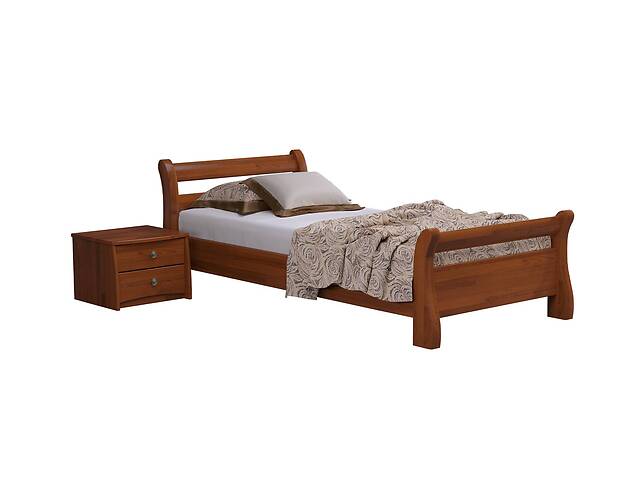 Кровать деревянная Estella Диана 90х190 Ольха Щит Л4