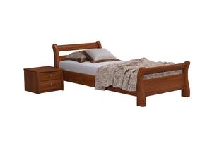 Ліжко дерев'яне Estella Діана 90х200 Вільха Масив Л4