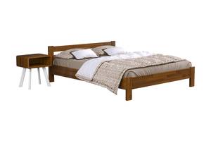 Ліжко дерев'яне Estella Рената 140х190 Світлий горіх Щит 2Л4