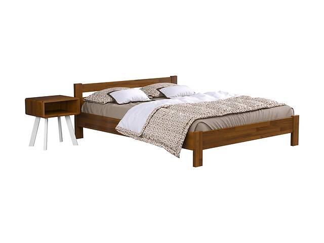 Ліжко дерев'яне Estella Рената 140х200 Світлий горіх Щит 2Л4