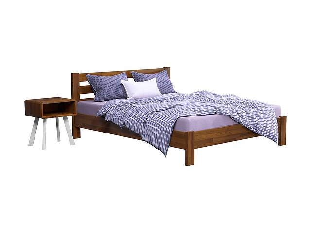 Ліжко дерев'яне Estella Рената Люкс 120х200 Світлий горіх Щит 2Л4