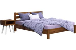 Ліжко дерев'яне Estella Рената Люкс 180х200 Світлий горіх Щит 2Л4