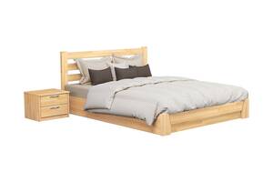 Кровать деревянная Estella Селена 140х200 Бук натуральный Щит 2Л4