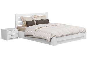 Ліжко дерев'яне Estella Селена 160х200 Білий Щит 2Л4