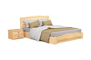 Кровать деревянная Estella Селена Аури 120х190 Бук натуральный Щит 2Л4