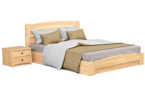 Ліжко дерев'яне Estella Селена Аурі 160х190 Бук натуральний Щит 2Л4
