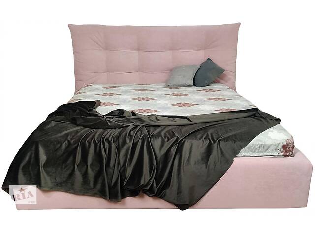 Кровать двуспальная BNB Calypso Comfort 180 x 190 см Simple С подъемным механизмом и нишей для белья Розовый