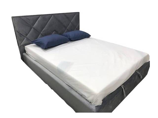 Кровать двуспальная BNB Dracar Comfort 140 х 190 см Allure С подъемным механизмом и нишей для белья Синий