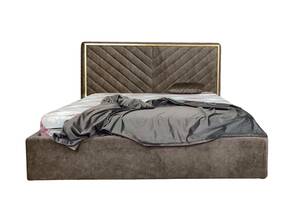 Ліжко двоспальне BNB Mariotti Premium з додатковою металевою цільнозварною рамою 160 х 190 см Бежевий