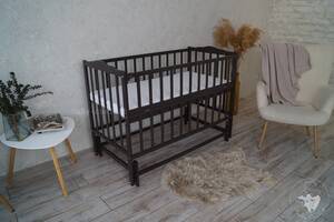 Ліжко дитяче Baby Comfort Малюк з маятником венге