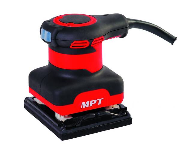 Машина плоскошлифовальная MPT PROFI 240 Вт 110х110 мм 14000 об/мин Black and Red (MPS2403)