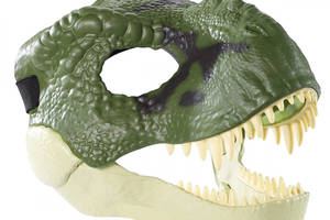 Маска Динозавра Для Хеллоуина Детская Стегозавр с Подвижной Челюстью Jurassic World Dominion (705)