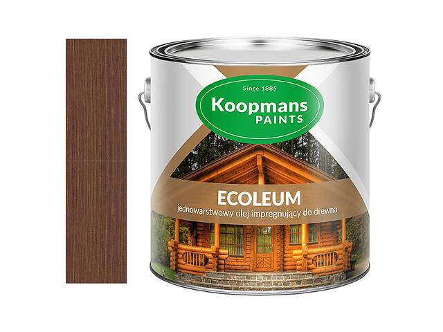 Масло пропиточное однослойное премиум класса Koopmans Ecoleum 210 (2,5 л)