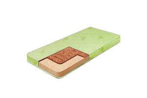 Матрас детский Алекс Bamboo 120 х 60 х 6 см Light Green (61165)