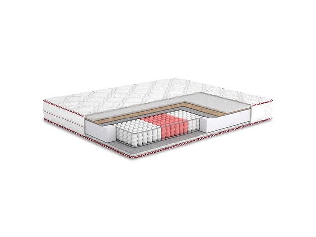 Матрас Matr Four Red Rubin 120x200 Бело-красный