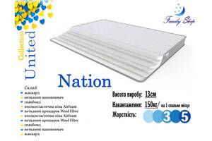 Матрас Nation United collection 90x200