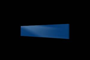 Металлокерамический обогреватель UDEN-100 тёплый плинтус темно-синий