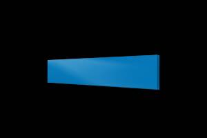 Металлокерамический обогреватель UDEN-100 тёплый плинтус голубой
