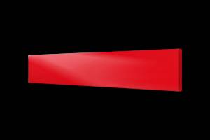 Металлокерамический обогреватель UDEN-150 тёплый плинтус красный