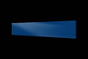 Металлокерамический обогреватель UDEN-150 тёплый плинтус темно-синий