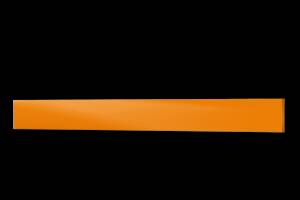 Металлокерамический обогреватель UDEN-200 тёплый плинтус оранжевый