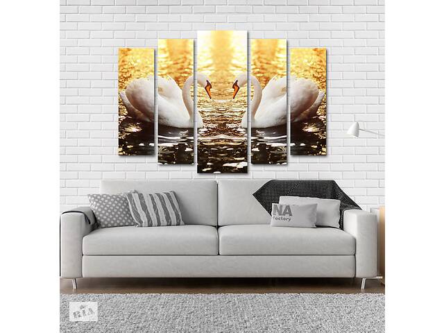 Модульная картина Poster-land Лебеди на озере Art-114_5