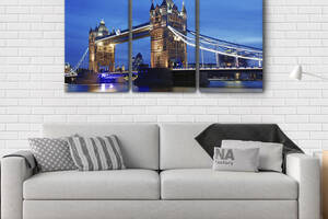 Модульна картина Poster-land Міст Лондон Art-52_3А