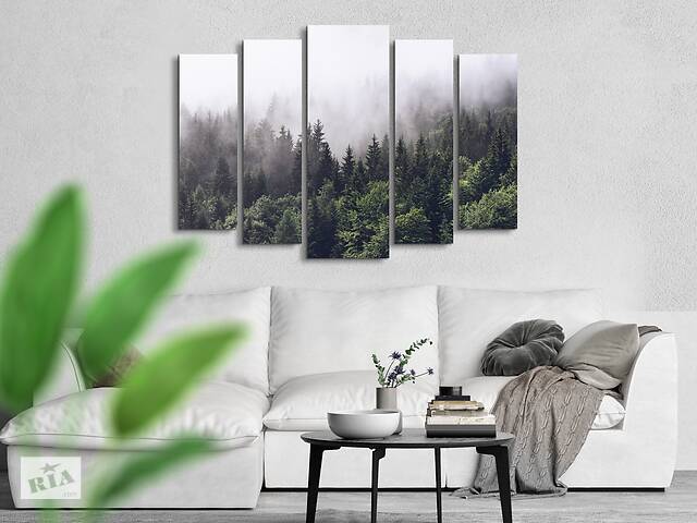 Модульна картина Poster-land Туманний ліс Art-309_5 ( 80х118см )