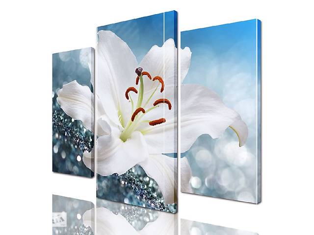 Модульная картина ArtStar цветы ADFL0185 размер 150 х 180 см