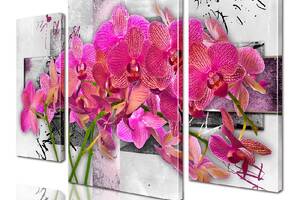 Модульная картина ArtStar цветы Орхидея ADFL0130 размер 55 х 70 см
