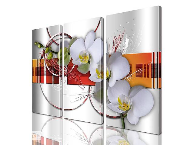 Модульная картина ArtStar цветы Орхидея ADFL0131 размер 95 х 120 см
