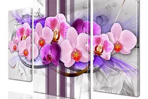 Модульная картина ArtStar цветы Орхидея ADFL0138 размер 55 х 70 см