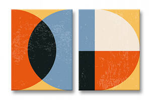Модульна картина Malevich Store Абстракція Circle 123x80 (MK21297)