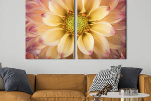 Модульная картина на холсте KIL Art Симметрический цветок 165x122 см (251-2)