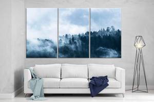 Модульная картина на холсте ProfART XL104 167 x 99 см Утрений туман (hub_icva85115)