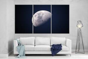 Модульная картина на холсте ProfART XL31 167 x 99 см Луна (hub_jjEs72425)
