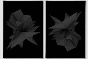 Модульная картина из двух частей Insomnia Malevich Store 93x60 см (MK21205)