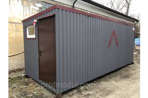 Модульна роздягальня для спортсменів 6*2,4м