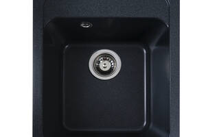 Мойка гранитная для кухни Platinum 400 мм х 200 мм х 500 мм KORRADO матовая антрацит