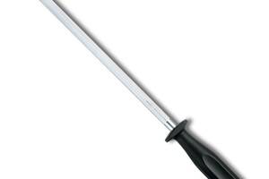 Мусат – точило для ножей Victorinox Butcher 30 см круглый Черный (7.8513)