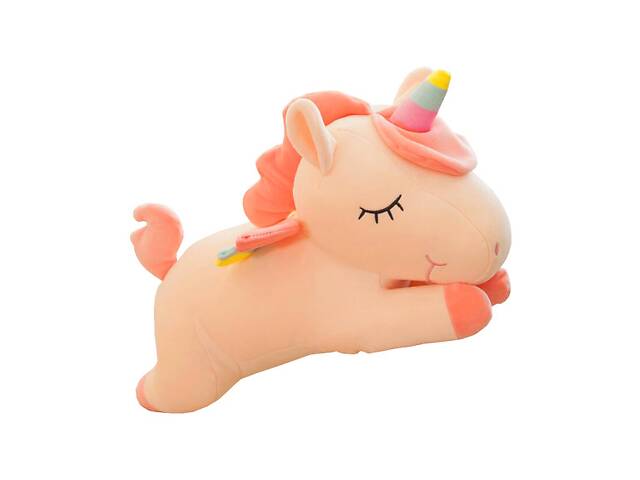 Мягкая игрушка с пледом Bambi Пегас 158х112 см Розовый (С 12097)