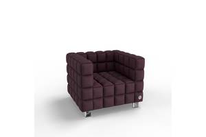 Мягкое кресло KULIK SYSTEM NEXUS Ткань 1 Фиолетовый (hub_jfKb33247)