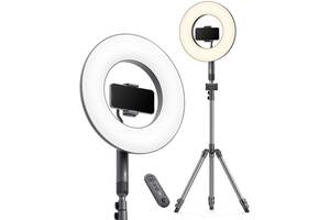 Набор блогера TaoTronics 14&#039;&#039; Selfie Ring Light, Dimmable LED Ring Light with 78&#039;&#039; Tripod Stand 3...